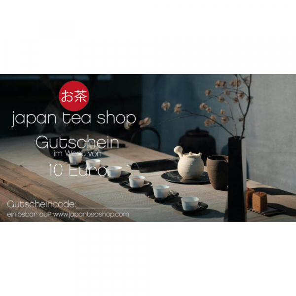 Japan Tea Shop Gutschein 10,- Euro