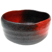 Original japanische Chawan Aka Fuki